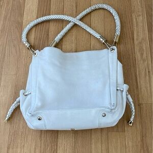 MICHAEL KORS Skorpios White Purse Handbag